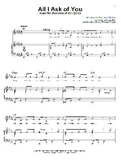 All I Ask Of You von Andrew Lloyd Webber (Download) 