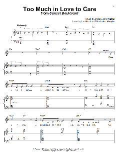 Too Much In Love To Care von Andrew Lloyd Webber (Download) 