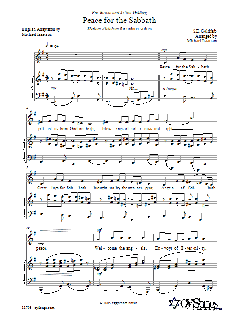 Peace for the Sabbath von Michael Isaacson (Download) 