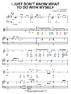 I Just Don't Know What To Do With Myself von Steve Tyrell (Download) 