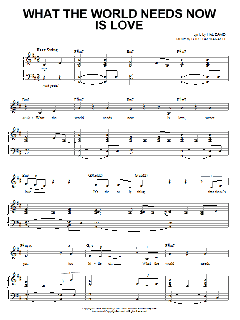 What The World Needs Now Is Love von Steve Tyrell (Download) 