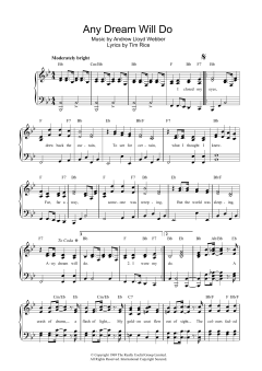 Any Dream Will Do von Andrew Lloyd Webber (Download) 