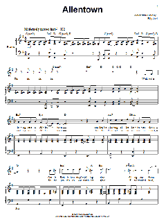 Allentown von Billy Joel (Download) 