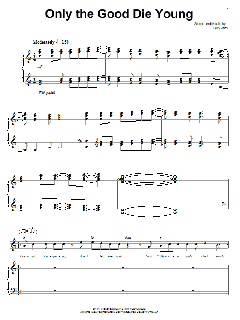 Only The Good Die Young von Billy Joel (Download) 