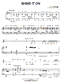 Shine It On von Fred Ebb (Download) 