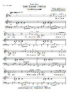 The Same Thing (The Office Girl's Lament) von William Bolcom (Download) 