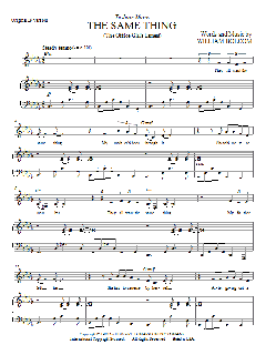 The Same Thing (The Office Girl's Lament) von William Bolcom (Download) 