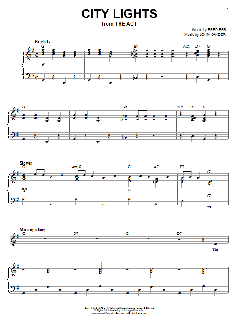 City Lights von Fred Ebb (Download) 