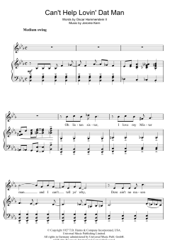 Can't Help Lovin' Dat Man von Jerome Kern (Download) 