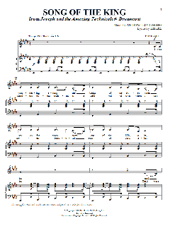 Song Of The King von Andrew Lloyd Webber (Download) 