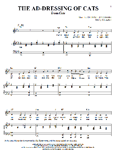 The Ad-Dressing Of Cats von Andrew Lloyd Webber (Download) 