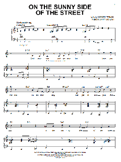 On The Sunny Side Of The Street von Steve Tyrell (Download) 