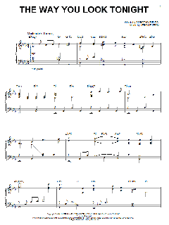 The Way You Look Tonight von Jerome Kern (Download) 