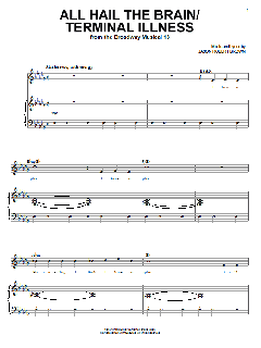 All Hail The Brain / Terminal Illness von Jason Robert Brown (Download) 