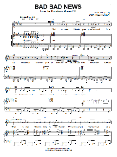 Bad Bad News von Jason Robert Brown (Download) 