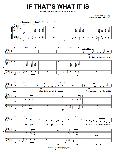 If That's What It Is von Jason Robert Brown (Download) 