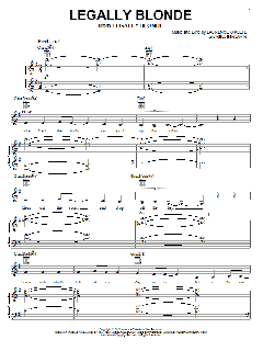 Legally Blonde von Laurence O'Keefe (Download) 