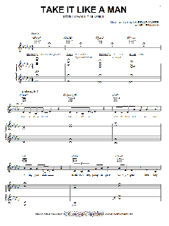 Take It Like A Man von Laurence O'Keefe (Download) 