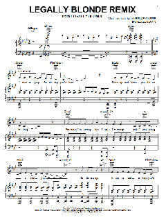 Legally Blonde Remix von Laurence O'Keefe (Download) 