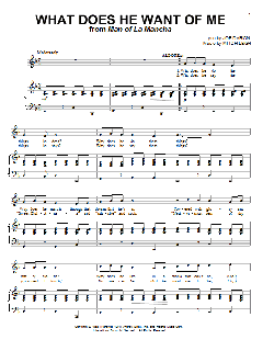 What Does He Want Of Me von Joe Darion (Download) 