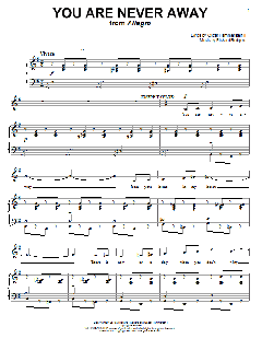 You Are Never Away von Rodgers & Hammerstein (Download) 