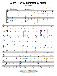 A Fellow Needs A Girl von Rodgers & Hammerstein (Download) 