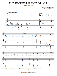 The Highest Judge Of All von Rodgers & Hammerstein (Download) 