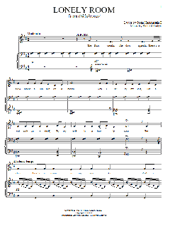 Lonely Room von Rodgers & Hammerstein (Download) 