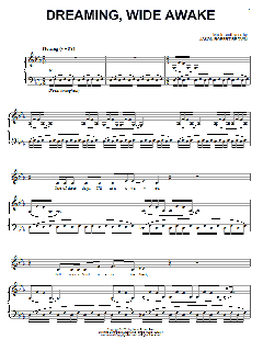 Dreaming, Wide Awake von Jason Robert Brown (Download) 