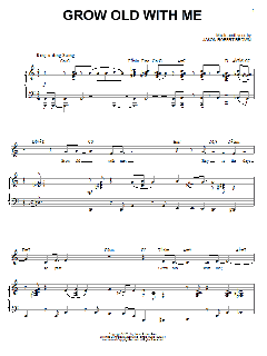 Grow Old With Me von Jason Robert Brown (Download) 