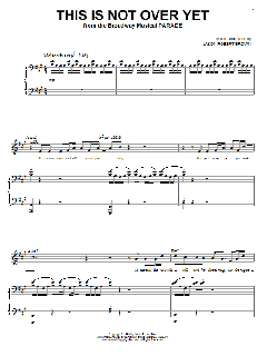 This Is Not Over Yet von Jason Robert Brown (Download) 