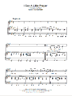 I Say A Little Prayer von Hal David (Download) 
