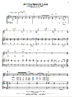 All You Need Is Love von The Beatles (Download) 