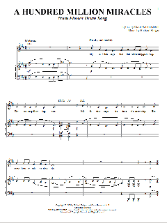 A Hundred Million Miracles von Rodgers & Hammerstein (Download) 