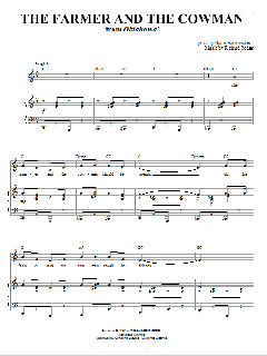 The Farmer And The Cowman von Rodgers & Hammerstein (Download) 