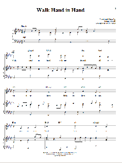 Walk Hand In Hand von Johnny Cowell (Download) 