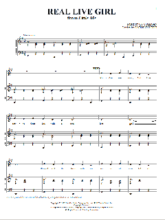 Real Live Girl von Cy Coleman (Download) 