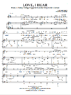 Love, I Hear von Stephen Sondheim (Download) 