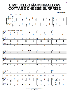 Lime Jello Marshmallow Cottage Cheese Surprise von William Bolcom (Download) 