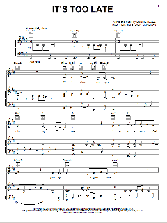 It's Too Late von Bette Midler (Download) 