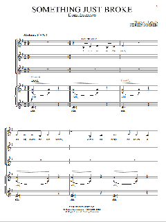 Something Just Broke von Stephen Sondheim (Download) 