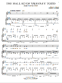The Ballad Of Sweeney Todd von Stephen Sondheim (Download) 