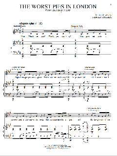 The Worst Pies In London von Stephen Sondheim (Download) 