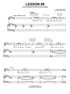 Lesson #8 von Stephen Sondheim (Download) 