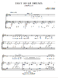 They Hear Drums von Stephen Sondheim (Download) 