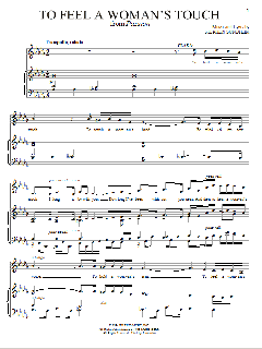 To Feel A Woman's Touch von Stephen Sondheim (Download) 