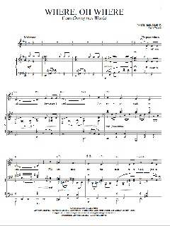 Where, Oh Where von Cole Porter (Download) 