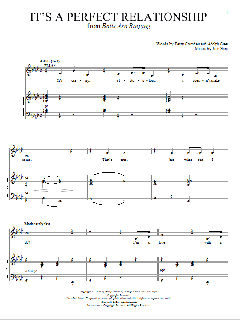 It's A Perfect Relationship von Betty Comden (Download) 