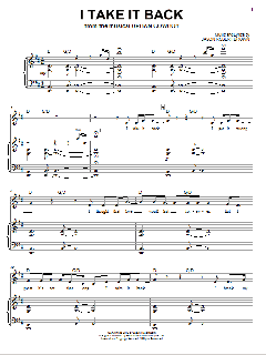 I Take It Back von Jason Robert Brown (Download) 