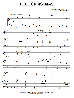 Blue Christmas von Andy Williams (Download) 